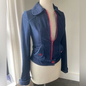 Navy Denim Jacket